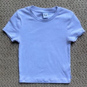 XS TNA Ribbed waist T-shirt